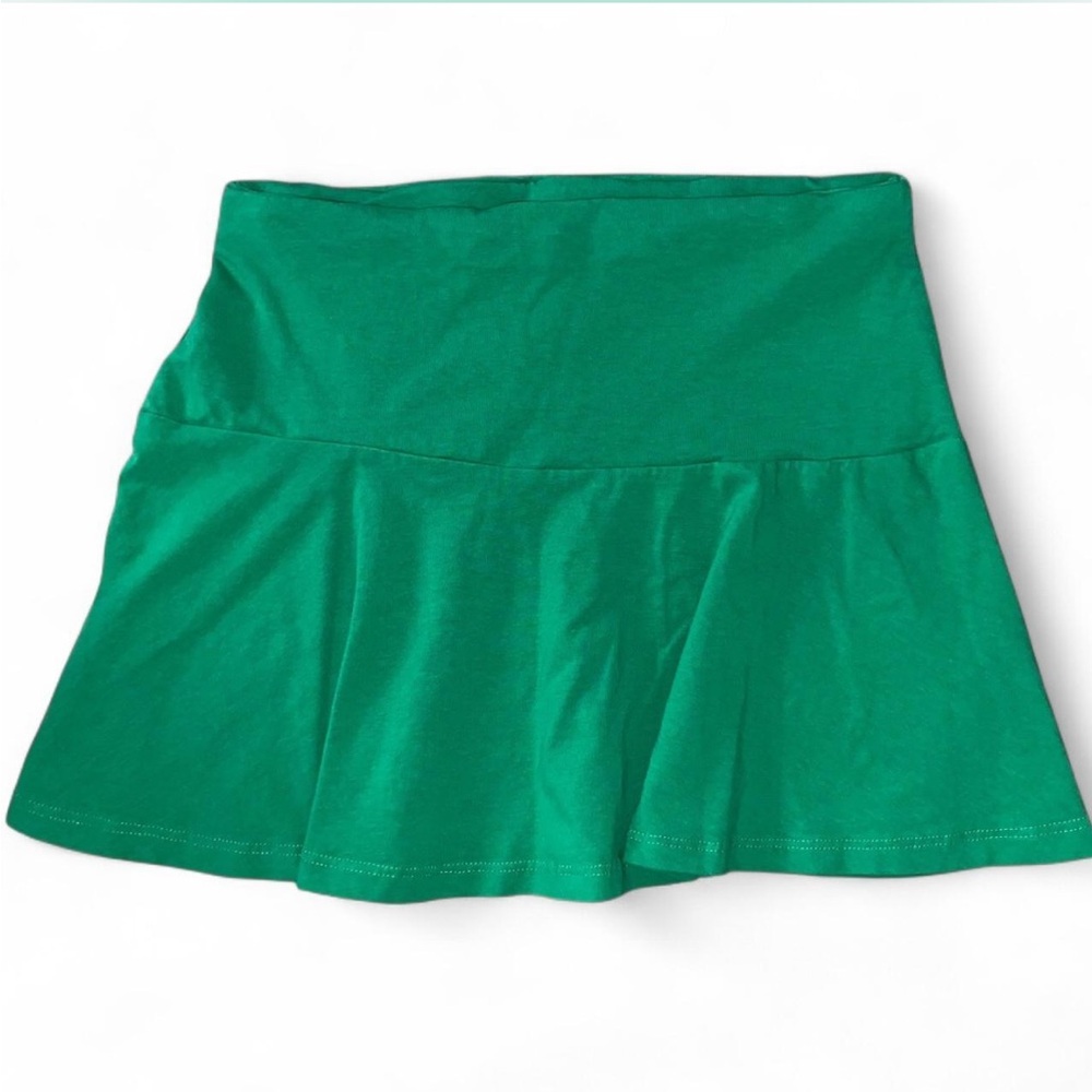 Green Tennis Skirt